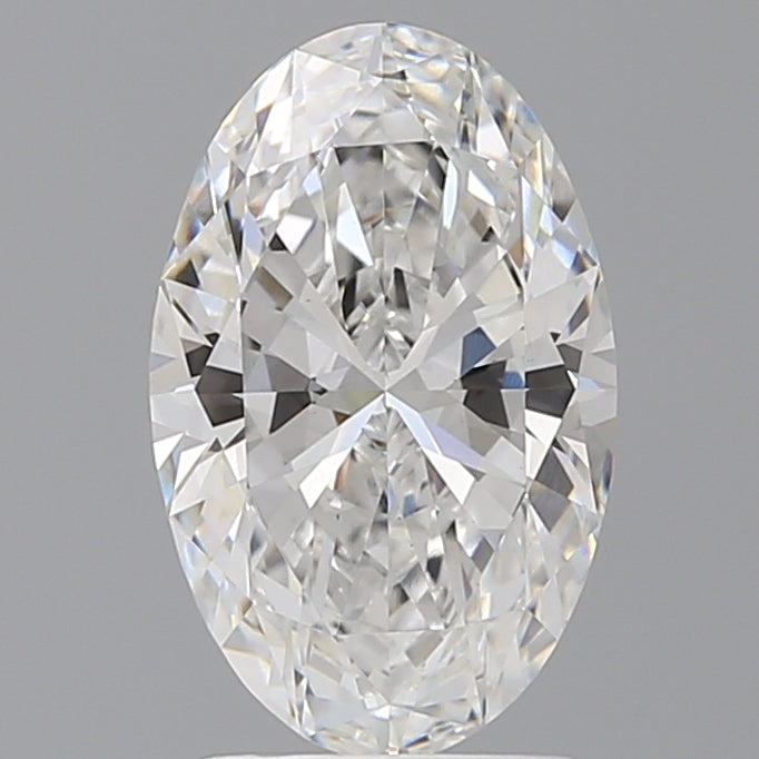 2.56 Carat Oval Shaped, Ideal Cut, E Color, VS1 Clarity, IGI Certified Lab Grown Diamond
