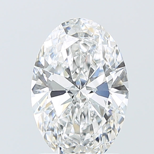 1.59 Carat Oval Shaped, Ideal Cut, D Color, VVS2 Clarity, IGI Certified Lab Grown Diamond