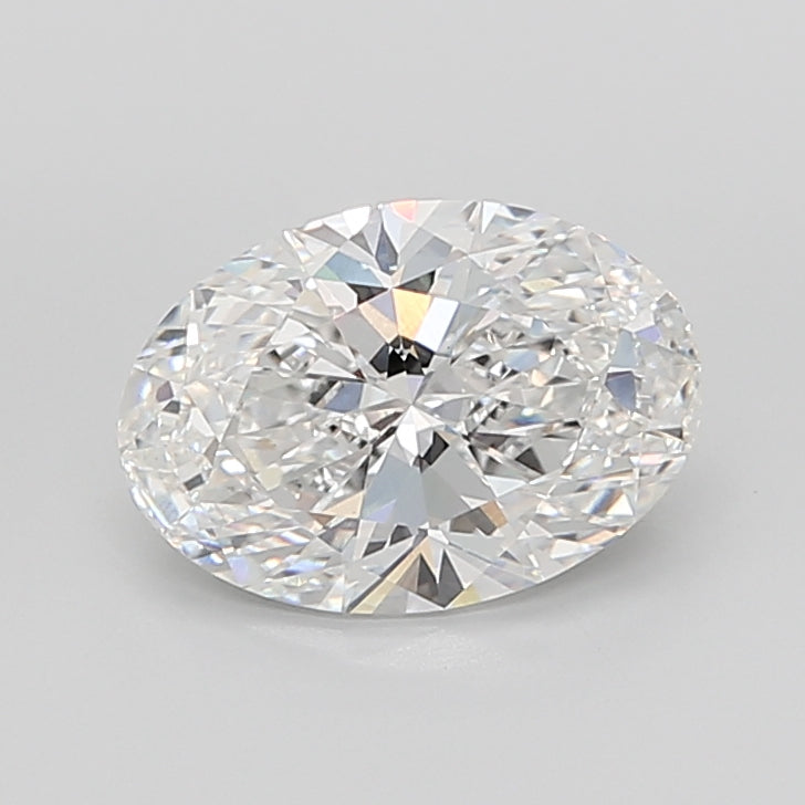 6.03 Carat Oval Shaped, Ideal Cut, E Color, VVS2 Clarity, IGI Certified Lab Grown Diamond