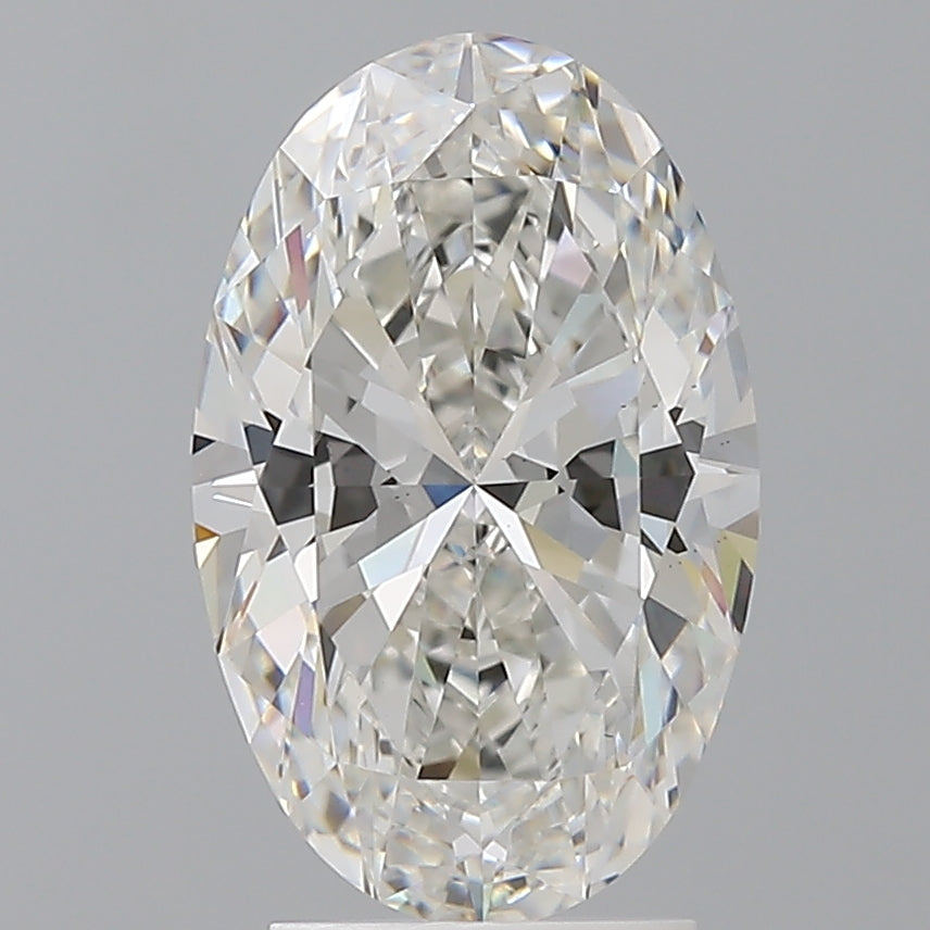 3.10 Carat Oval Shaped, Ideal Cut, F Color, VS1 Clarity, IGI Certified Lab Grown Diamond