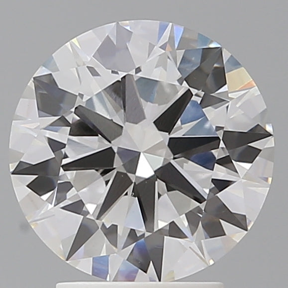 3.01 Carat Round Shaped, Excellent Cut, F Color, VVS2 Clarity, IGI Certified Lab Grown Diamond