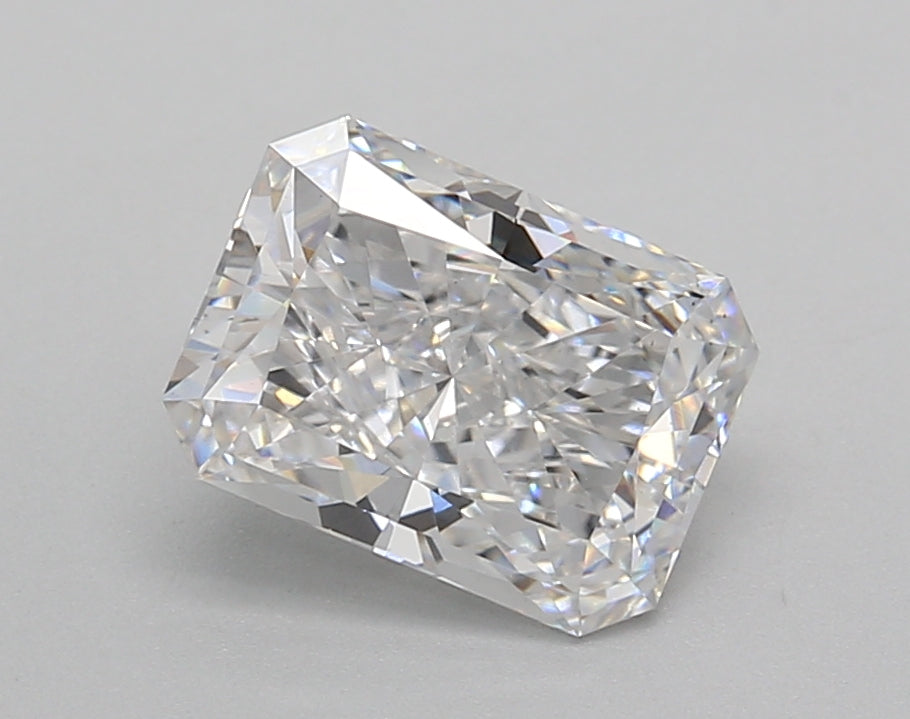 1.76 Carat Radiant Shaped, Excellent Cut, E Color, VS1 Clarity, IGI Certified Lab Grown Diamond