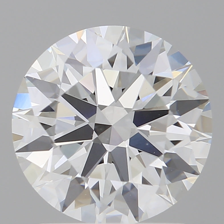 2.04 Carat Round Shaped, Ideal Cut, E Color, VVS2 Clarity, IGI Certified Lab Grown Diamond