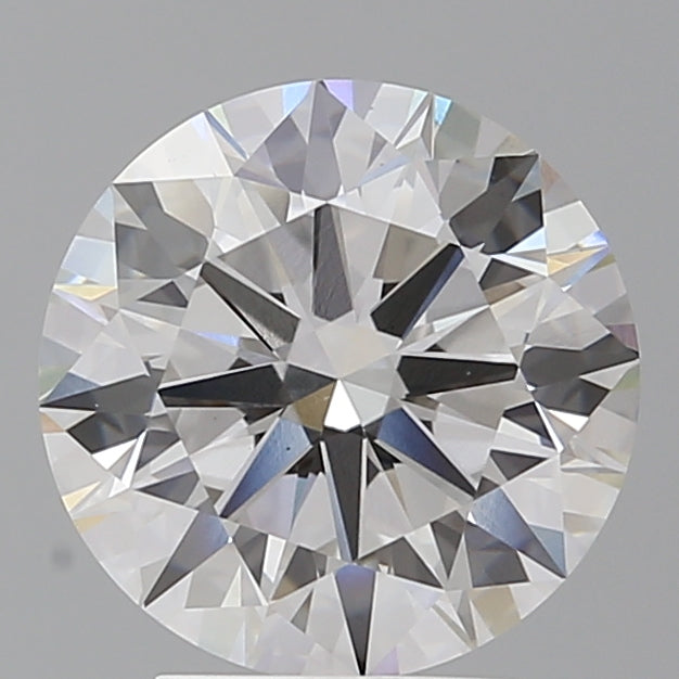 3.51 Carat Round Shaped, Ideal Cut, F Color, VS1 Clarity, IGI Certified Lab Grown Diamond