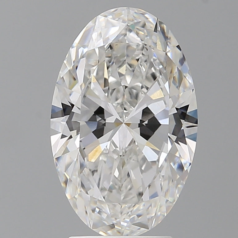 3.58 Carat Oval Shaped, Ideal Cut, E Color, VS1 Clarity, IGI Certified Lab Grown Diamond