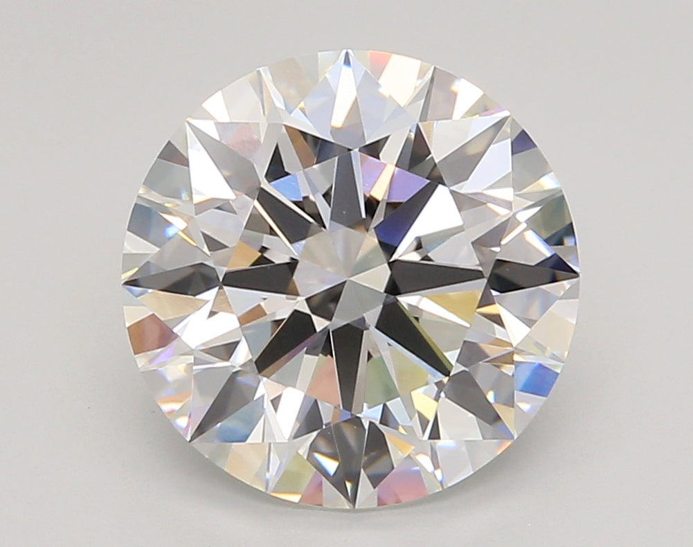 5.05 Carat Round Shaped, Ideal Cut, E Color, VVS2 Clarity, IGI Certified Lab Grown Diamond