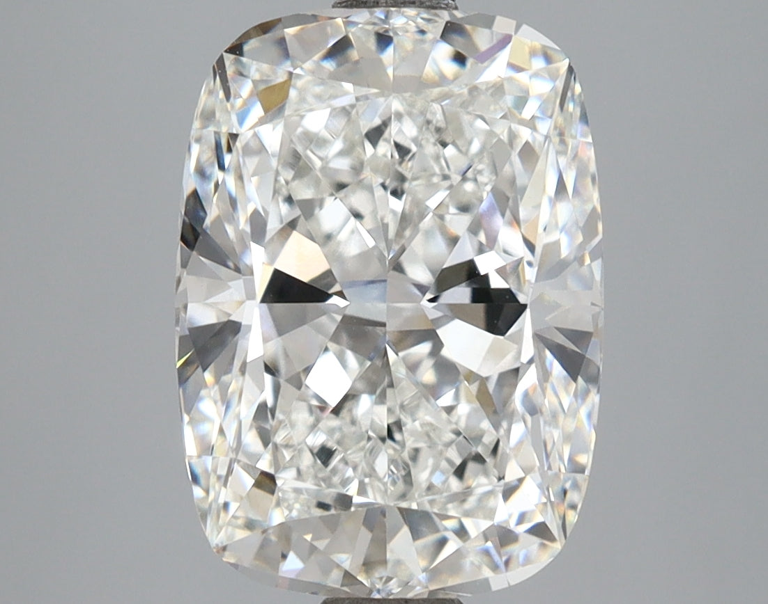 4.35 Carat Cushion Shaped, Ideal Cut, E Color, VVS2 Clarity, IGI Certified Lab Grown Diamond