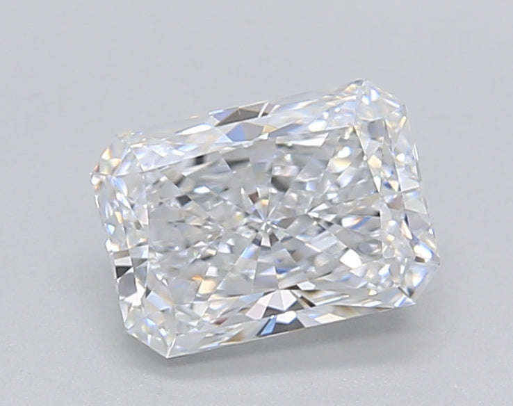 1.09 Carat Radiant Shaped, Ideal Cut, D Color, VVS1 Clarity, IGI Certified Lab Grown Diamond