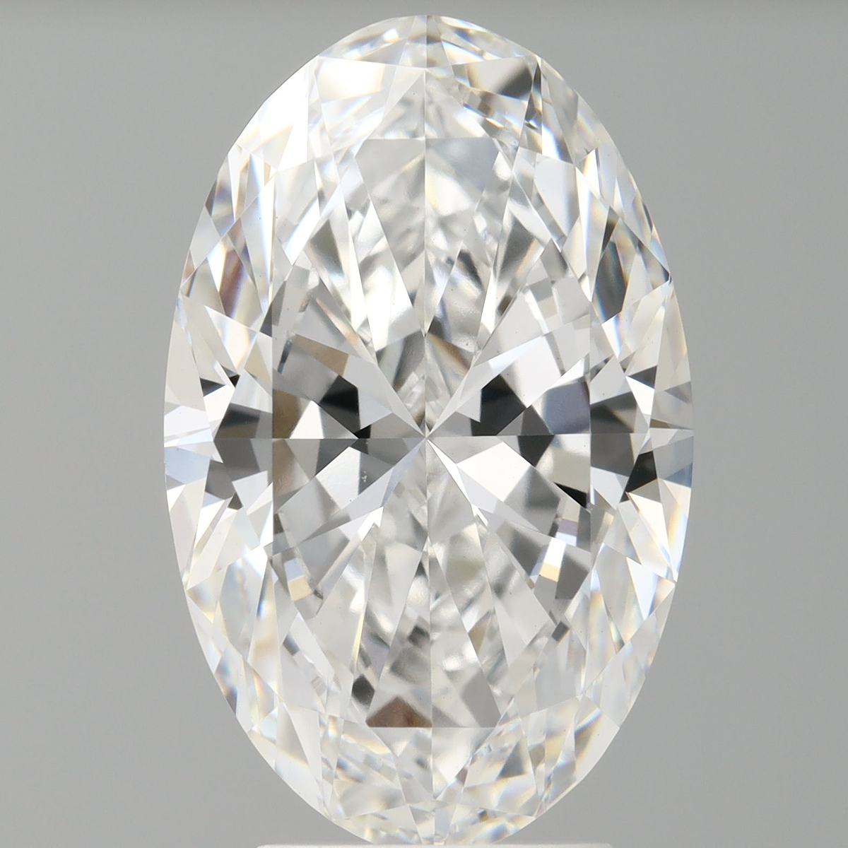4.08 Carat Oval Shaped, Ideal Cut, E Color, VVS2 Clarity, IGI Certified Lab Grown Diamond