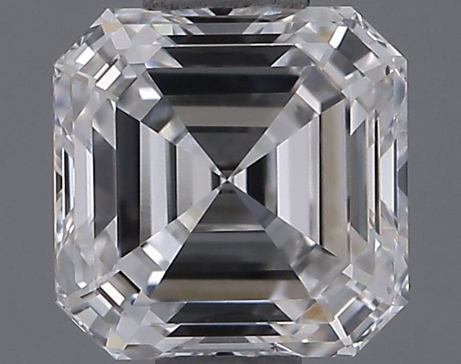 1.02 Carat Asscher Shaped, Ideal Cut, D Color, VVS1 Clarity, IGI Certified Lab Grown Diamond