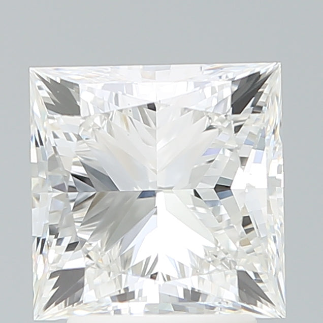 3.26 Carat Princess Shaped, Ideal Cut, G Color, VS1 Clarity, IGI Certified Lab Grown Diamond