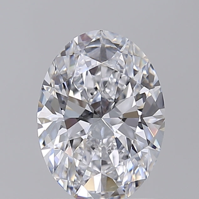 1.55 Carat Oval Shaped, Ideal Cut, D Color, VVS1 Clarity, IGI Certified Lab Grown Diamond