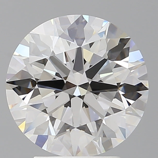 3.57 Carat Round Shaped, Ideal Cut, F Color, VVS2 Clarity, IGI Certified Lab Grown Diamond