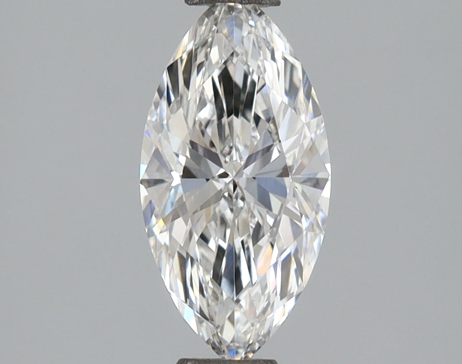 1.09 Carat Marquise Shaped, Ideal Cut, D Color, VVS2 Clarity, IGI Certified Lab Grown Diamond
