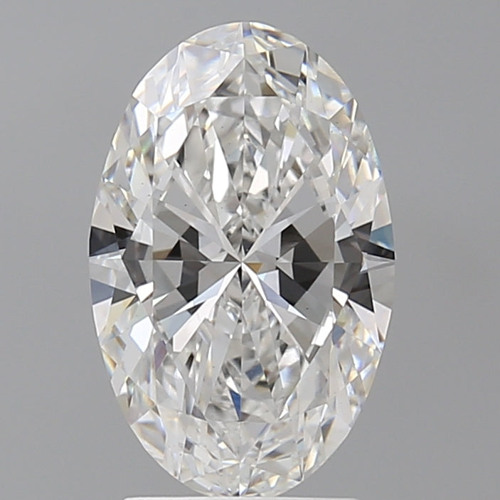 2.55 Carat Oval Shaped, Ideal Cut, E Color, VS1 Clarity, IGI Certified Lab Grown Diamond
