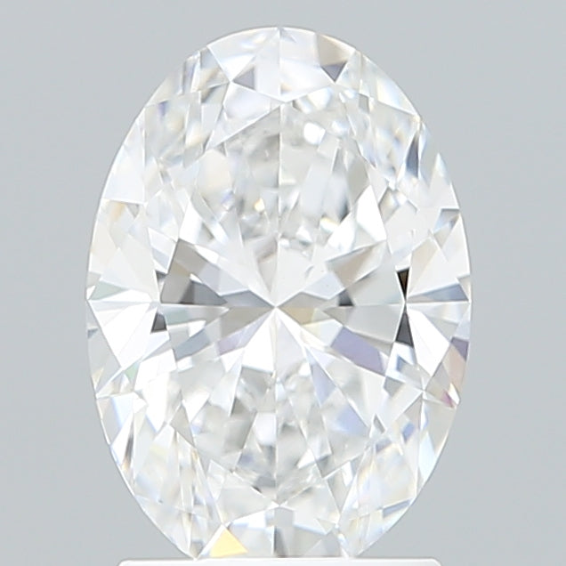 2.00 Carat Oval Shaped, Excellent Cut, D Color, VVS2 Clarity, IGI Certified Lab Grown Diamond