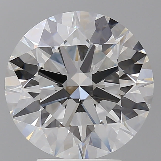 4.10 Carat Round Shaped, Ideal Cut, F Color, VS1 Clarity, IGI Certified Lab Grown Diamond