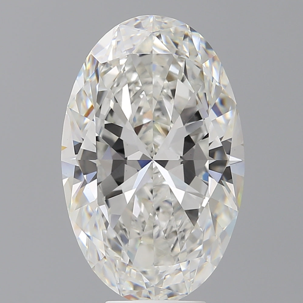 7.57 Carat Oval Shaped, Ideal Cut, E Color, VVS2 Clarity, IGI Certified Lab Grown Diamond