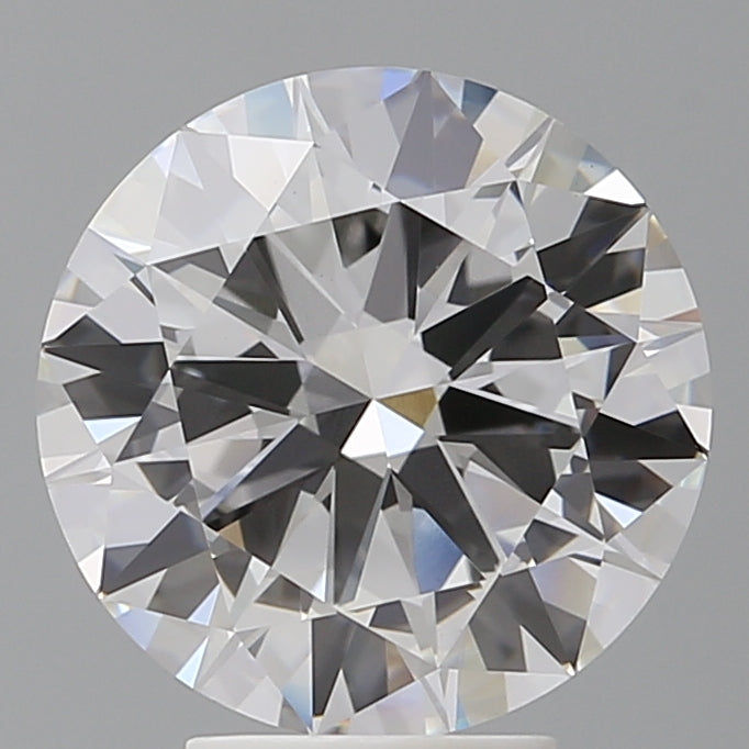 4.52 Carat Round Shaped, Excellent Cut, F Color, VVS2 Clarity, IGI Certified Lab Grown Diamond
