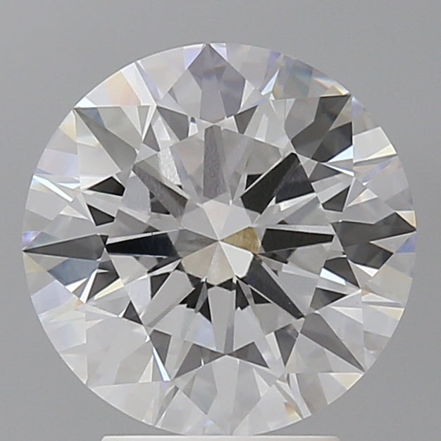 3.60 Carat Round Shaped, Ideal Cut, F Color, VVS2 Clarity, IGI Certified Lab Grown Diamond