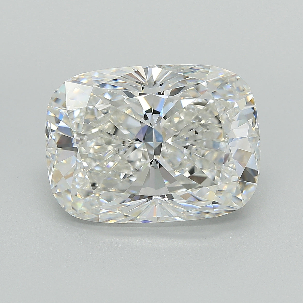 7.09 Carat Cushion Shaped, Ideal Cut, F Color, VVS2 Clarity, IGI Certified Lab Grown Diamond