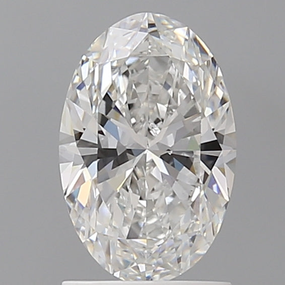 1.50 Carat Oval Shaped, Ideal Cut, E Color, VVS2 Clarity, IGI Certified Lab Grown Diamond