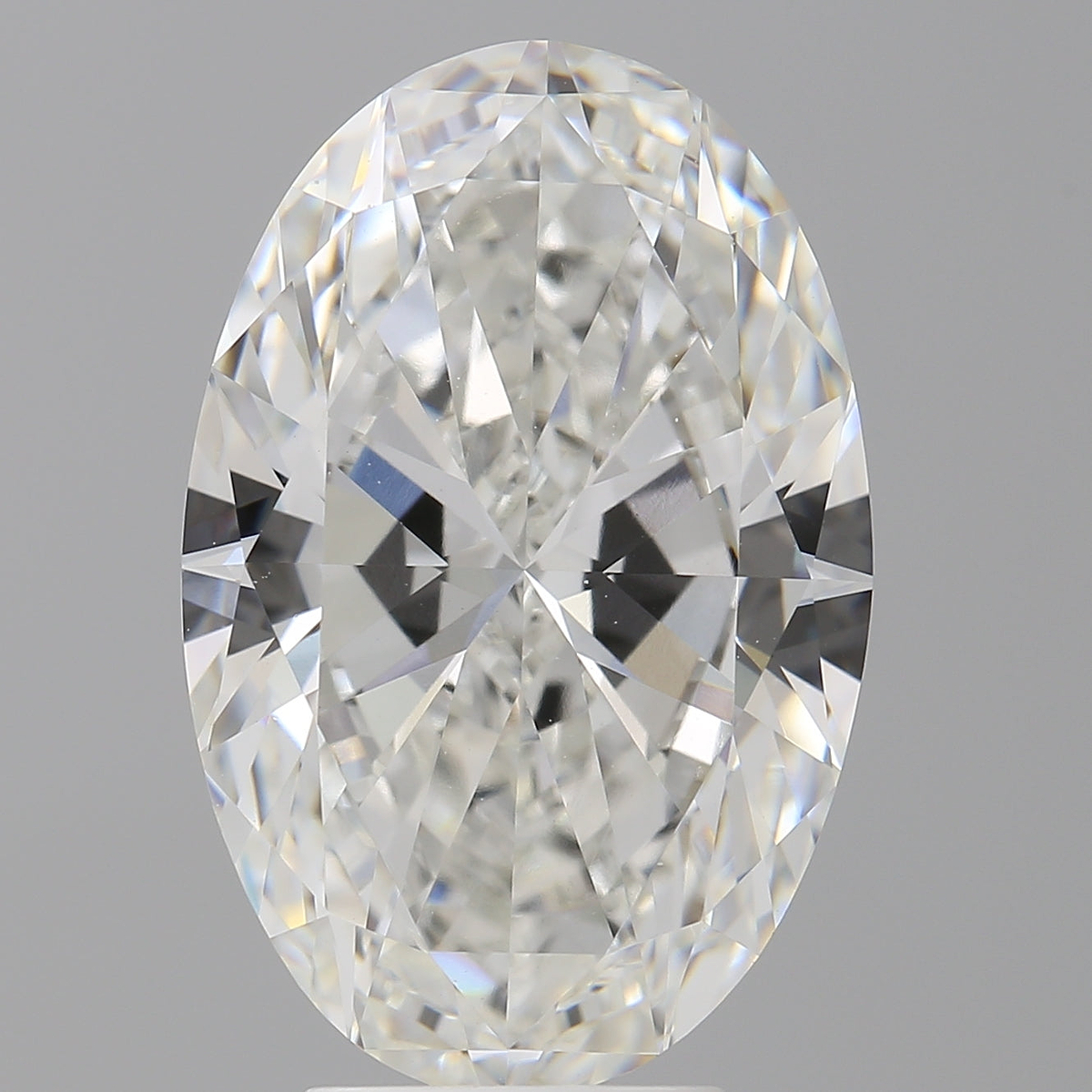 5.55 Carat Oval Shaped, Ideal Cut, F Color, VVS2 Clarity, IGI Certified Lab Grown Diamond