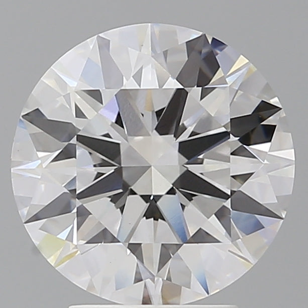 3.60 Carat Round Shaped, Ideal Cut, F Color, VVS2 Clarity, IGI Certified Lab Grown Diamond