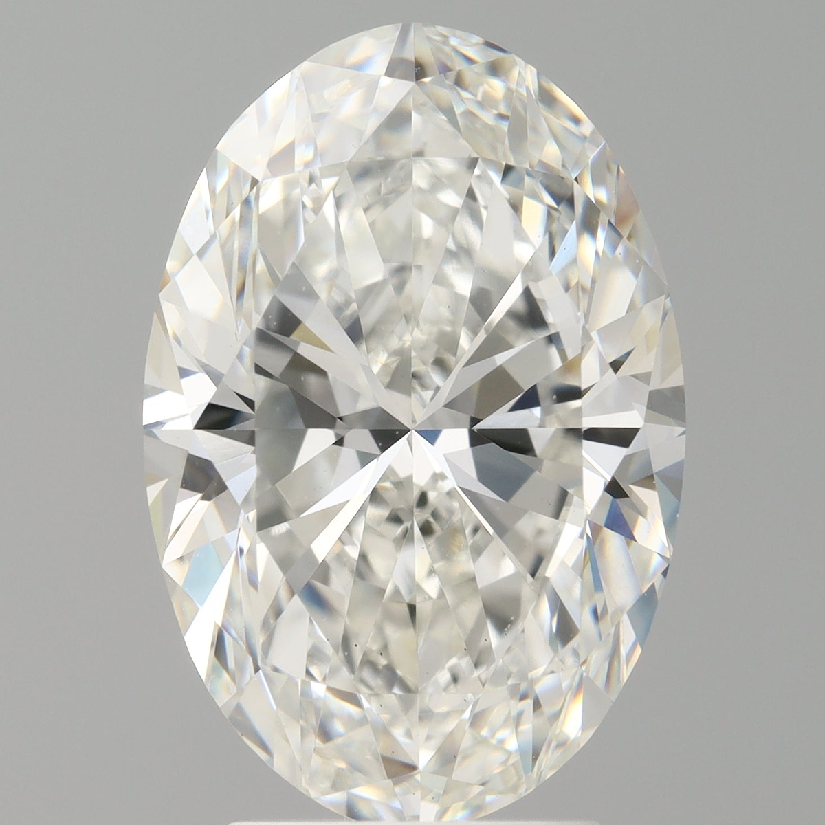 4.02 Carat Oval Shaped, Ideal Cut, F Color, VS1 Clarity, IGI Certified Lab Grown Diamond