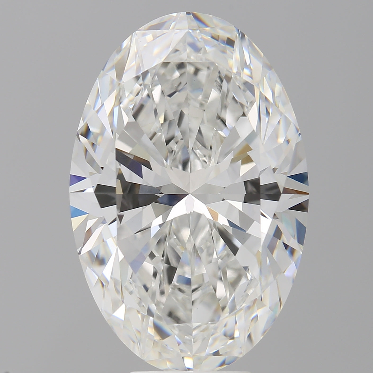 9.08 Carat Oval Shaped, Ideal Cut, F Color, VVS2 Clarity, IGI Certified Lab Grown Diamond
