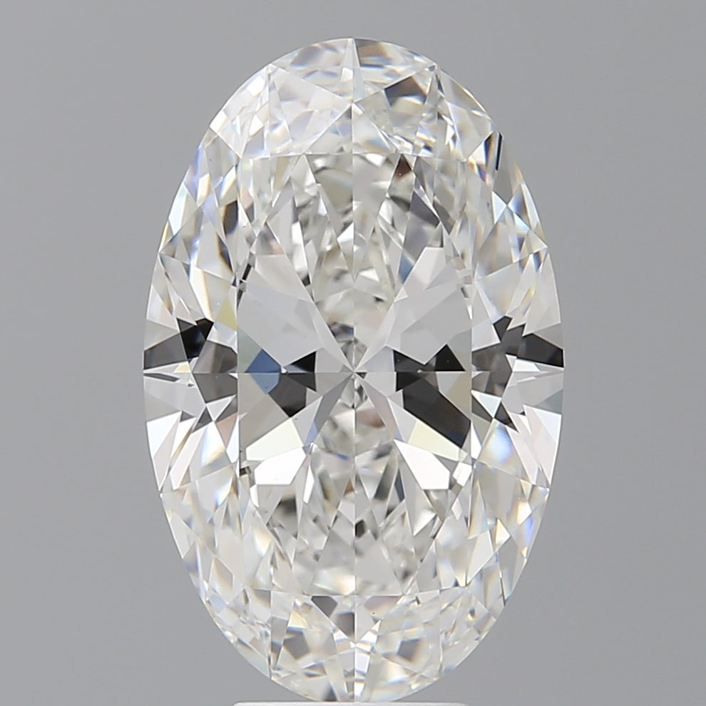 7.02 Carat Oval Shaped, Ideal Cut, F Color, VVS2 Clarity, IGI Certified Lab Grown Diamond