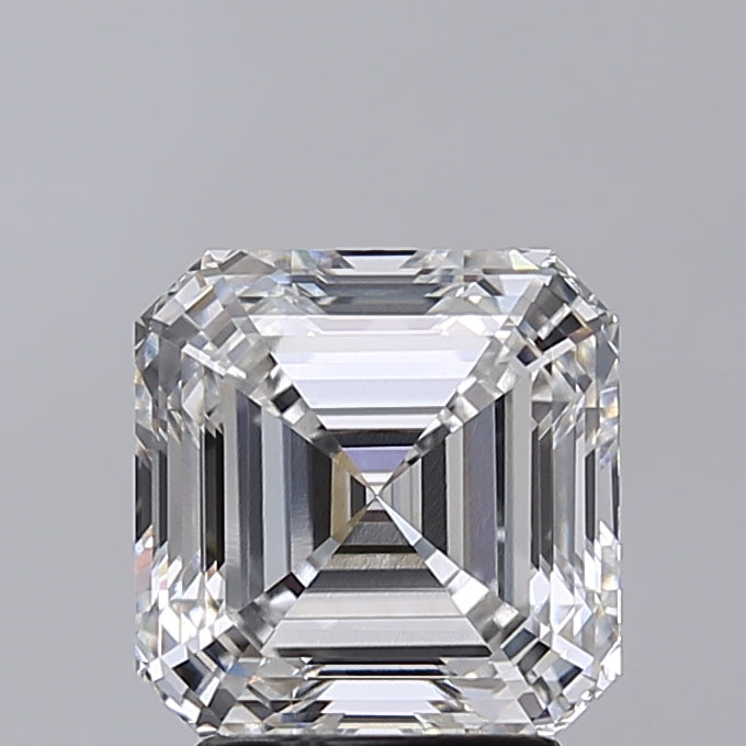 2.93 Carat Asscher Shaped, Excellent Cut, F Color, VVS2 Clarity, IGI Certified Lab Grown Diamond