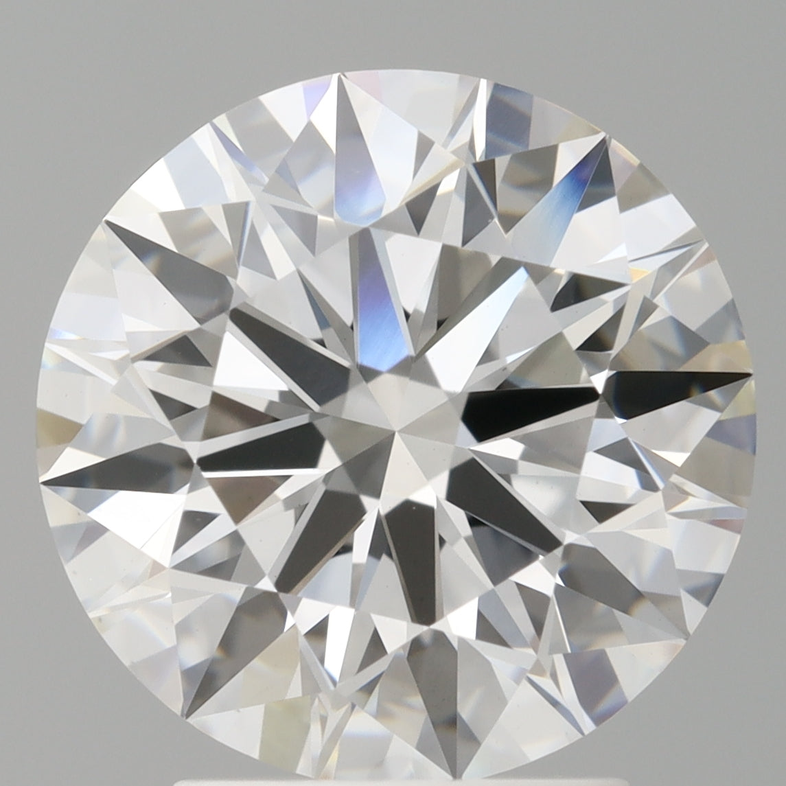 3.09 Carat Round Shaped, Ideal Cut, E Color, VVS2 Clarity, IGI Certified Lab Grown Diamond