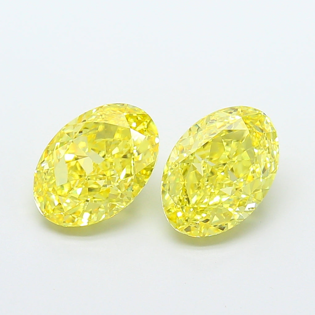 2.57 Carat Oval Shaped, Excellent Cut, VVS2 Clarity, IGI Certified Lab Grown Diamond