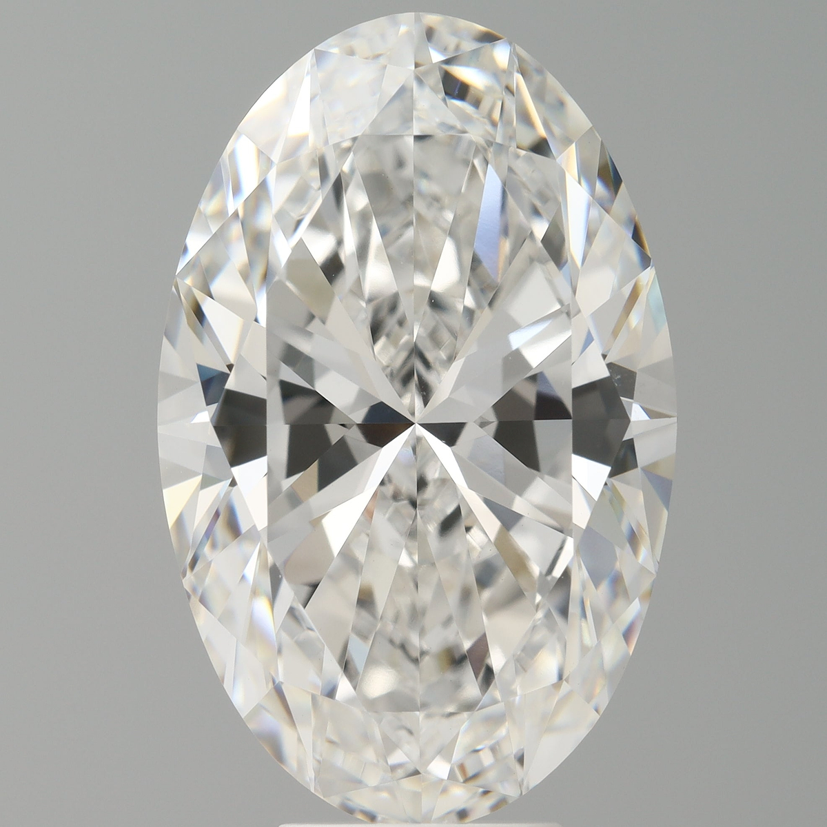 8.05 Carat Oval Shaped, Ideal Cut, E Color, VVS2 Clarity, IGI Certified Lab Grown Diamond