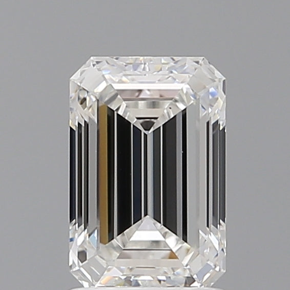 1.57 Carat Emerald Shaped, Ideal Cut, E Color, VS1 Clarity, IGI Certified Lab Grown Diamond