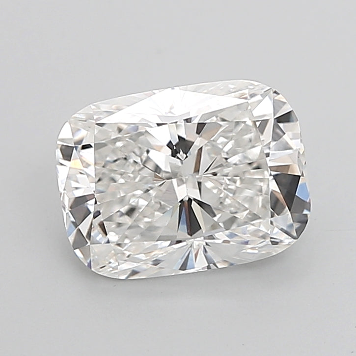 3.25 Carat Cushion Shaped, Ideal Cut, F Color, VVS2 Clarity, IGI Certified Lab Grown Diamond