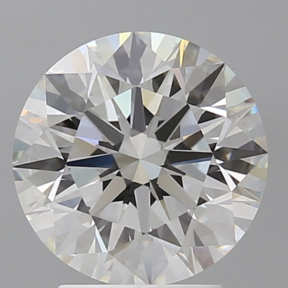 3.06 Carat Round Shaped, Excellent Cut, G Color, VVS2 Clarity, IGI Certified Lab Grown Diamond