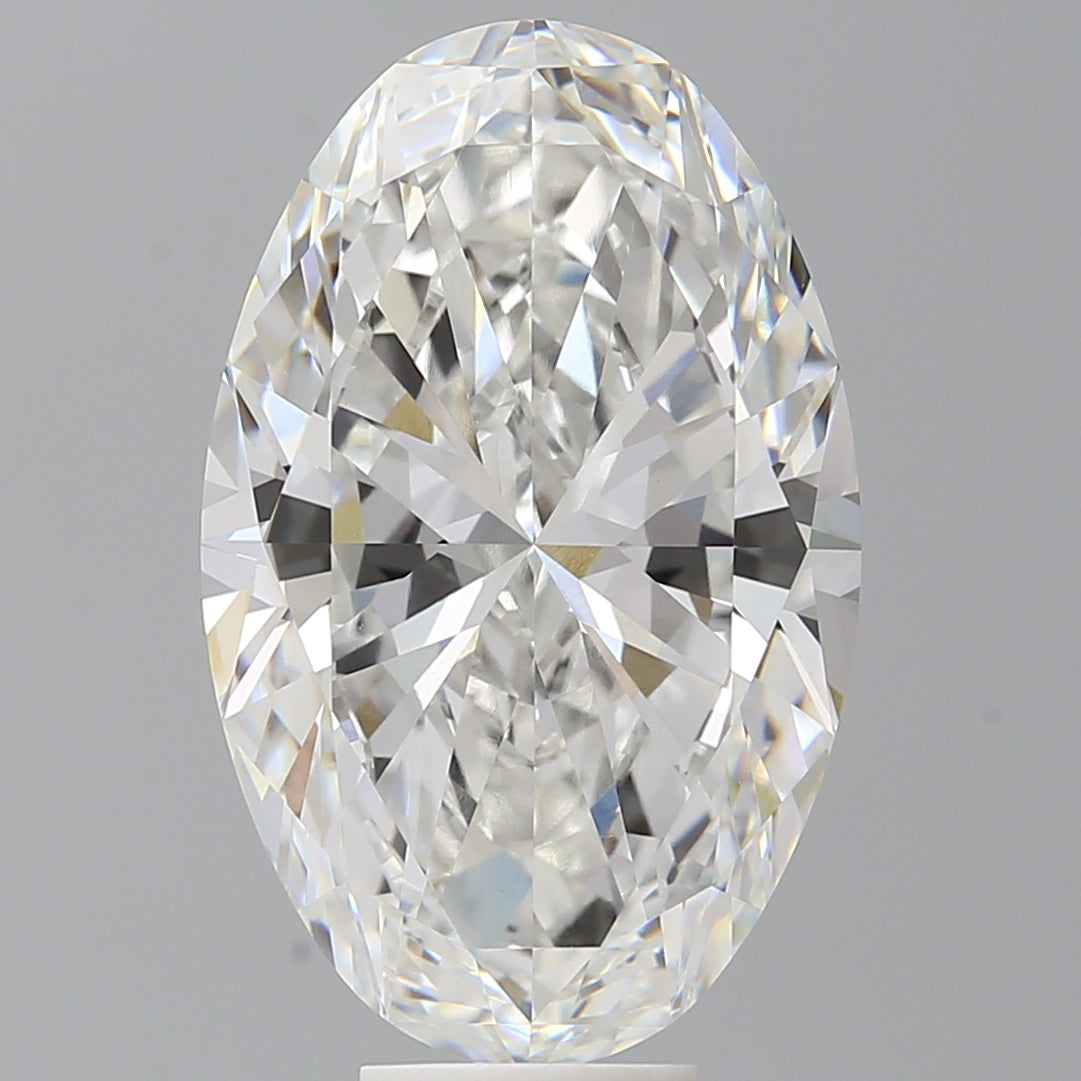 9.60 Carat Oval Shaped, Ideal Cut, F Color, VVS2 Clarity, IGI Certified Lab Grown Diamond