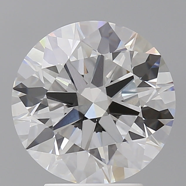 3.59 Carat Round Shaped, Ideal Cut, E Color, VVS2 Clarity, IGI Certified Lab Grown Diamond