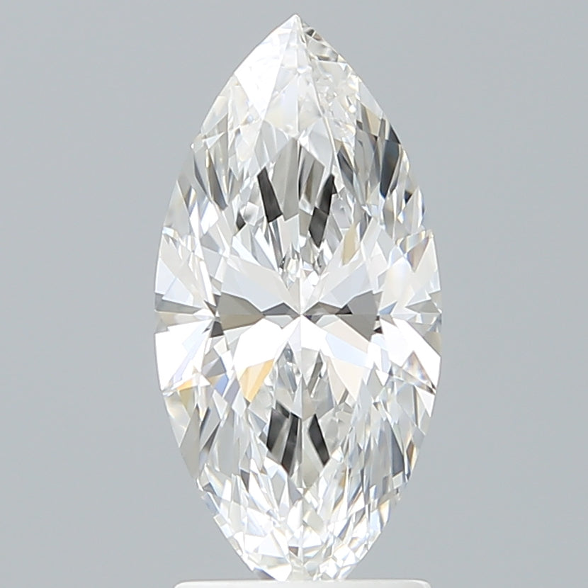 2.17 Carat Marquise Shaped, Ideal Cut, E Color, VVS1 Clarity, IGI Certified Lab Grown Diamond