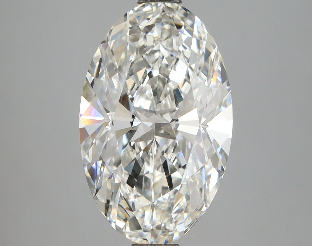 3.61 Carat Oval Shaped, Ideal Cut, F Color, VVS2 Clarity, IGI Certified Lab Grown Diamond
