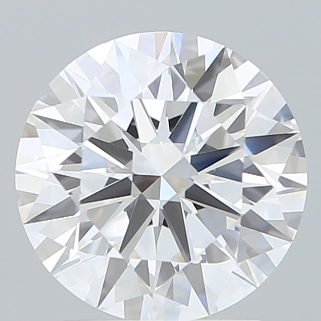 2.36 Carat Round Shaped, Ideal Cut, D Color, VVS2 Clarity, IGI Certified Lab Grown Diamond