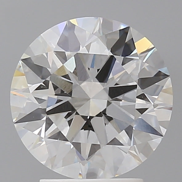 3.05 Carat Round Shaped, Ideal Cut, F Color, VS1 Clarity, IGI Certified Lab Grown Diamond