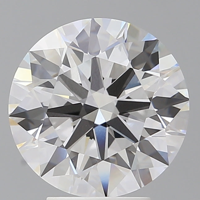 4.10 Carat Round Shaped, Ideal Cut, E Color, VVS2 Clarity, IGI Certified Lab Grown Diamond