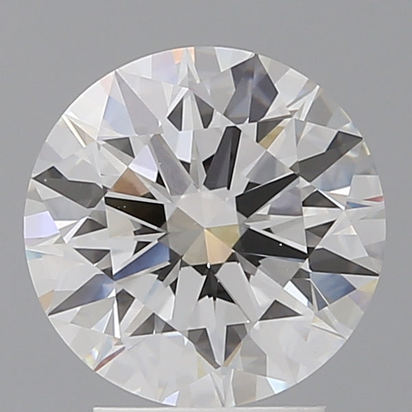 3.09 Carat Round Shaped, Ideal Cut, F Color, VVS2 Clarity, IGI Certified Lab Grown Diamond