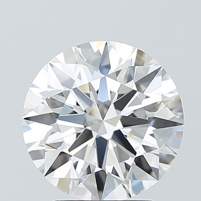 3.10 Carat Round Shaped, Ideal Cut, F Color, VVS2 Clarity, IGI Certified Lab Grown Diamond