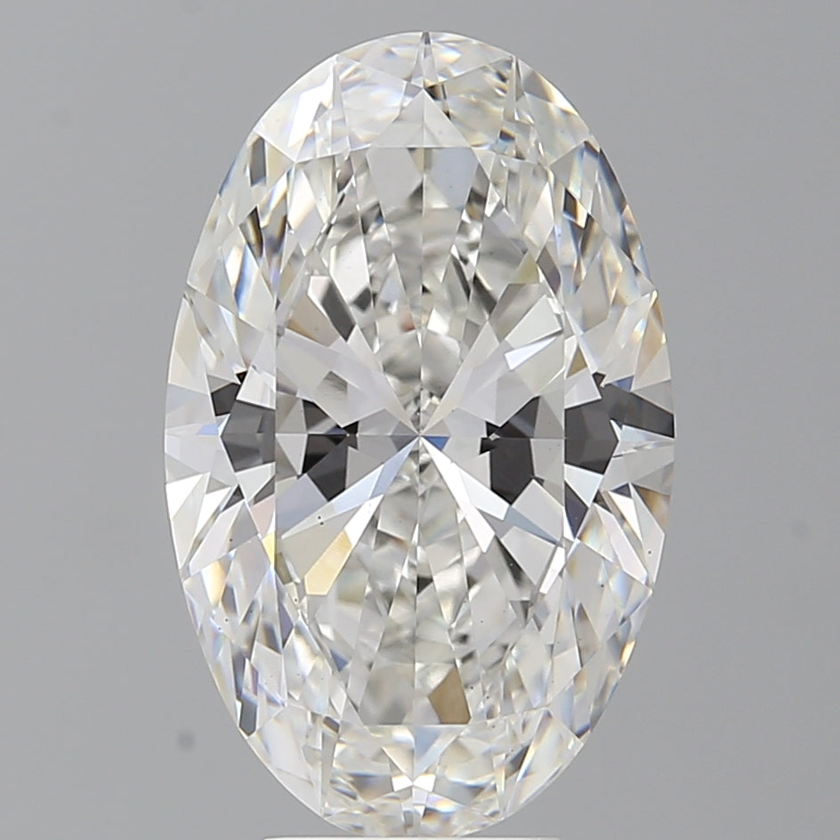 6.10 Carat Oval Shaped, Ideal Cut, F Color, VS1 Clarity, IGI Certified Lab Grown Diamond