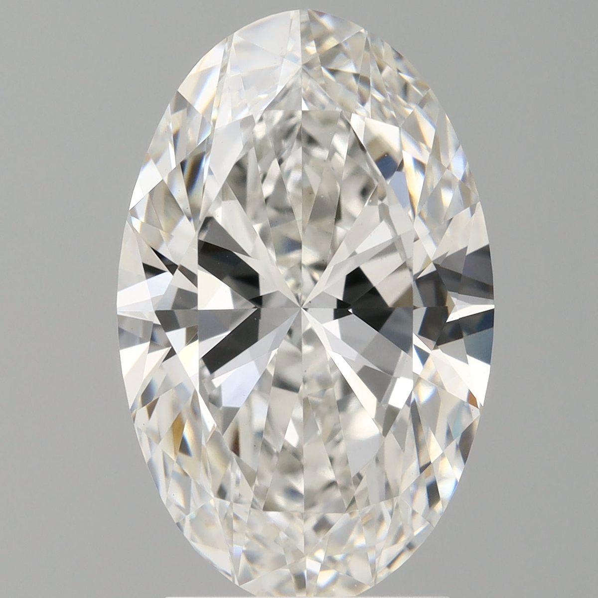 3.00 Carat Oval Shaped, Ideal Cut, F Color, VS1 Clarity, IGI Certified Lab Grown Diamond