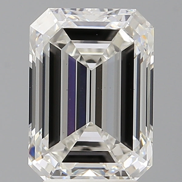 3.53 Carat Emerald Shaped, Ideal Cut, F Color, VS1 Clarity, IGI Certified Lab Grown Diamond